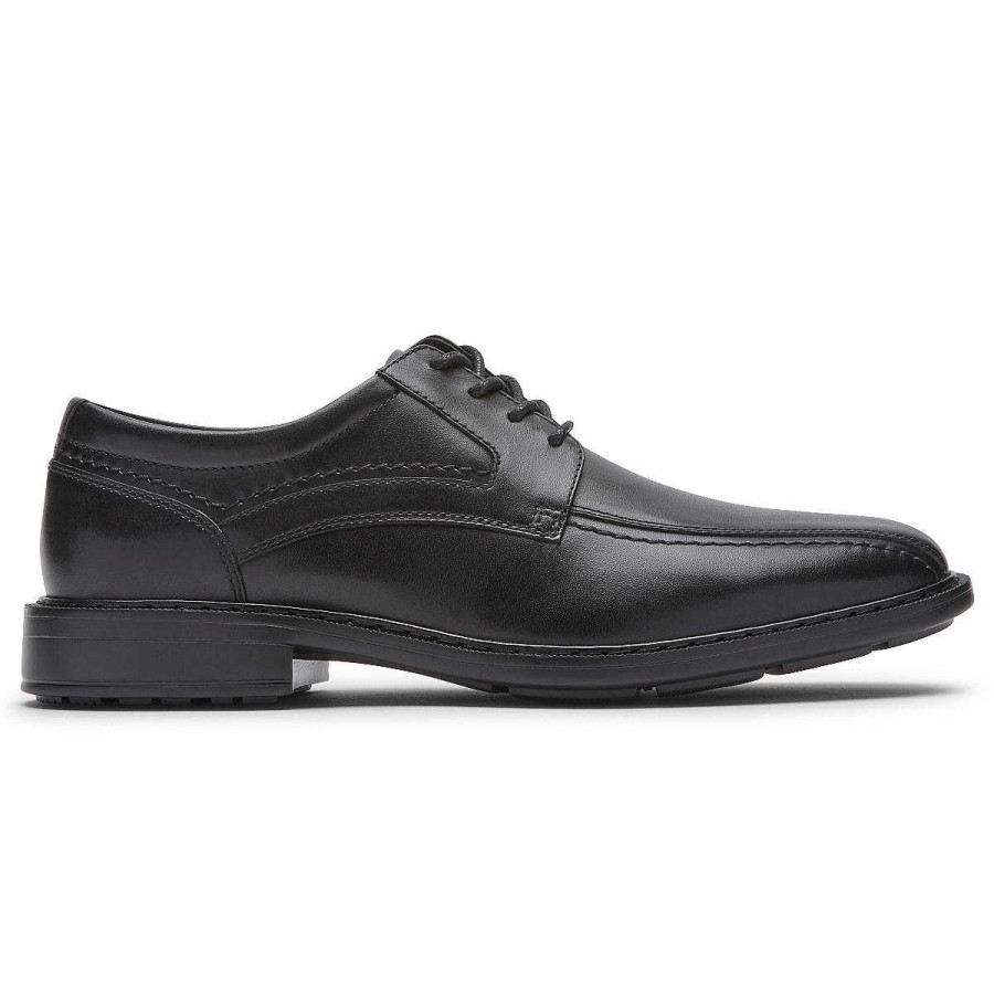 Homens Rockport | Biqueira de bicicleta masculina Parsons Oxford Preto