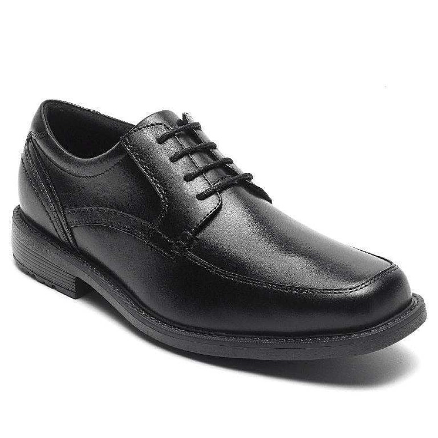 Homens Rockport | Avental Masculino Style Leader 2 Biqueira Oxford Preto