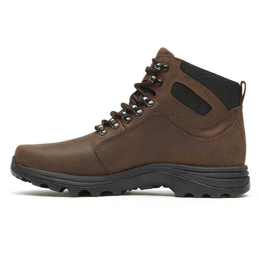 Homens Rockport | Bota Elkhart impermeável Cold Springs masculina Bronzeado / Areia