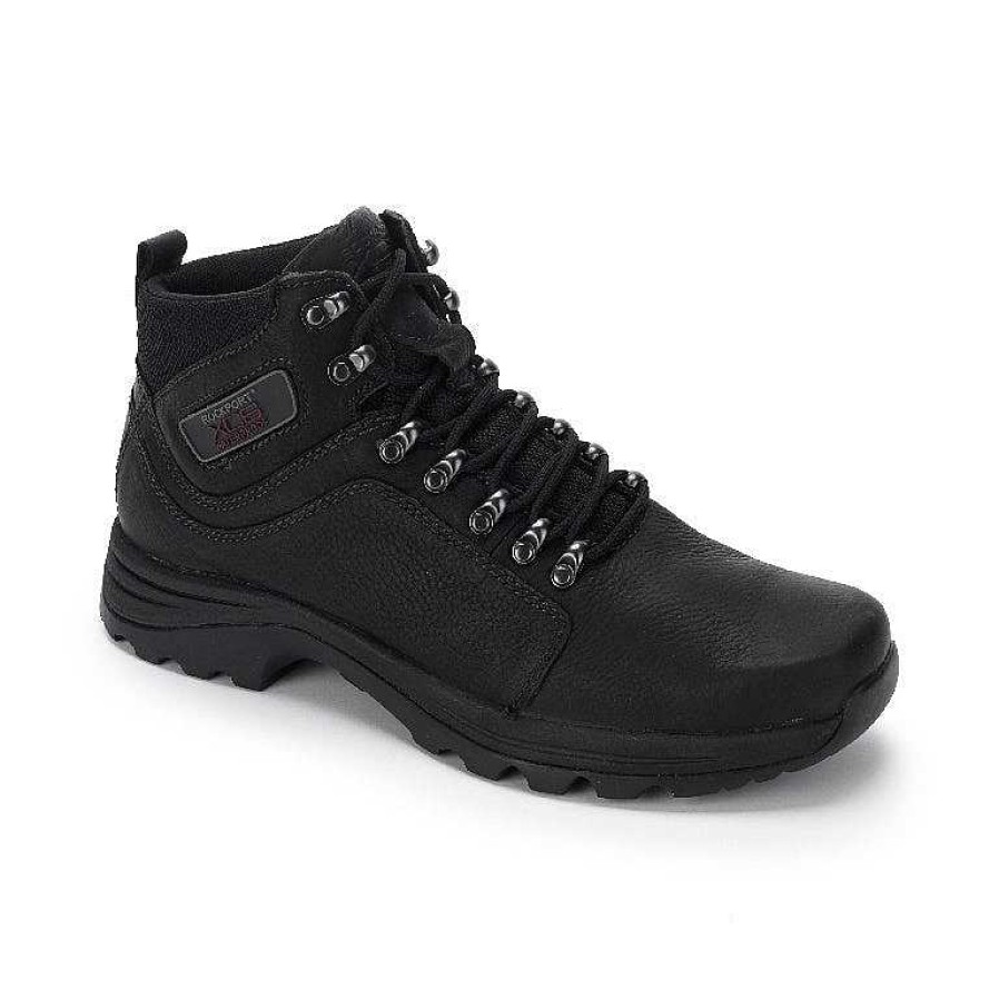 Homens Rockport | Bota Elkhart impermeável Cold Springs masculina Preto