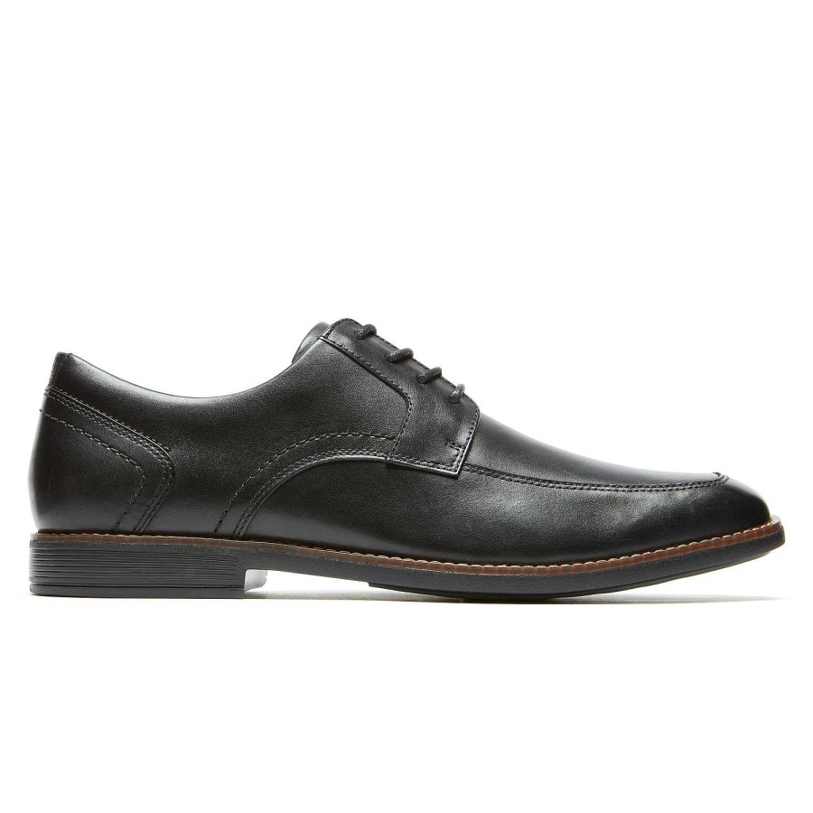 Homens Rockport | Avental masculino Slayter com bico Oxford Preto